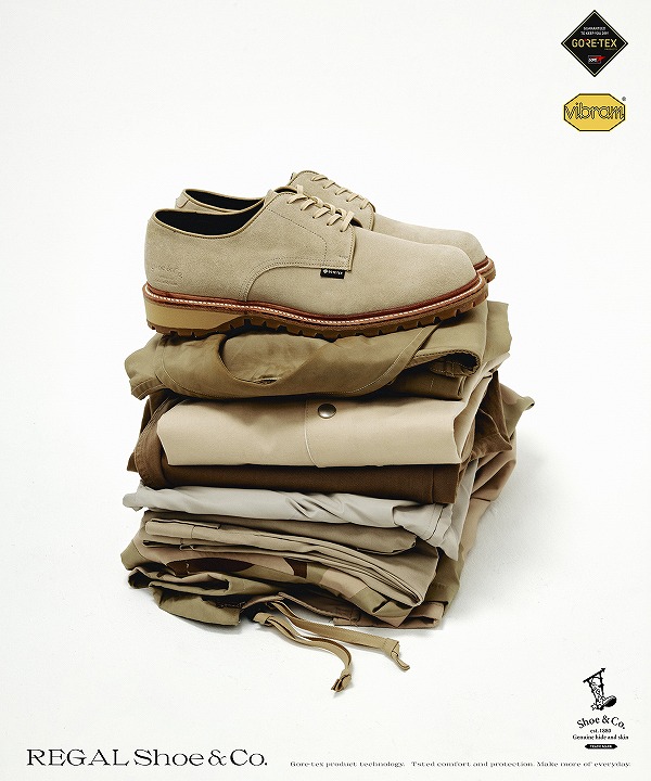 リーガルシューアンドカンパニー/REGAL Shoe & Co.     Plain-Toe GTX