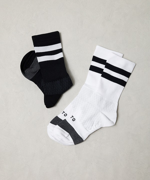 レト/RETO  RUNNING SOCKS MIDDLE LENGTH ver.1.5（全2色）