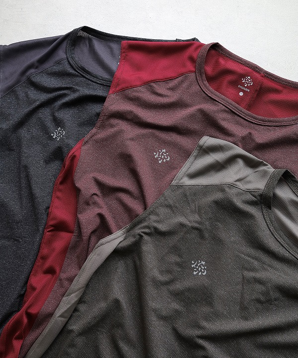 リョウゲン/RYOGEN   FRENCH SLEEVE TEE / CORDURA® fabric2（全3色）