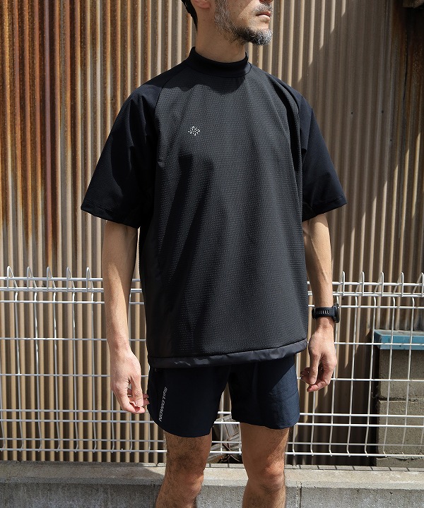 リョウゲン/RYOGEN   DEAD LEAF MOCK NECK H/S TEE