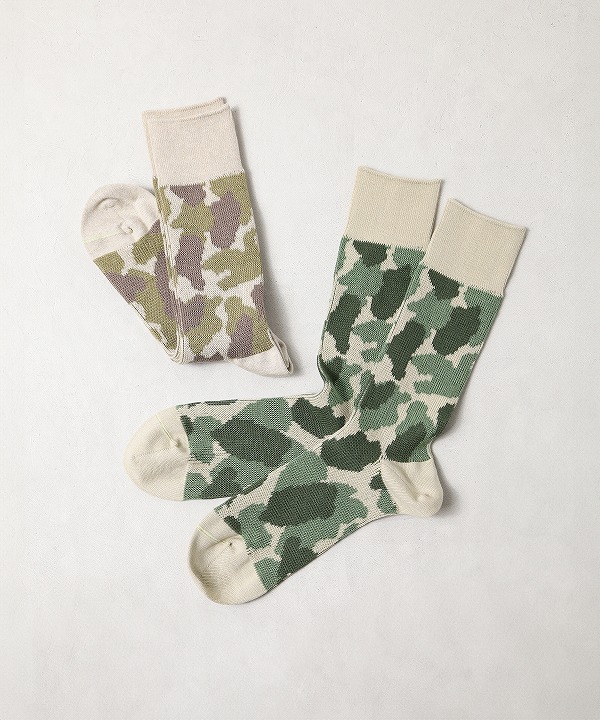 ロトト/ROTOTO　DUCK HUNTER CAMO  SOCKS（全2色）