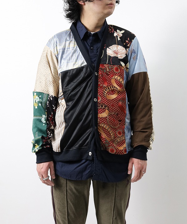 リビルド バイ ニードルズ/Rebuild By Needles　　Polyester Shirt   Cardigan（全4種）