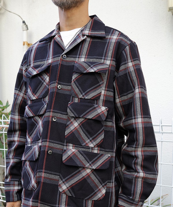 サウス２ ウエスト８/South2 West8　6 Pocket Classic Shirt - Plaid Twill