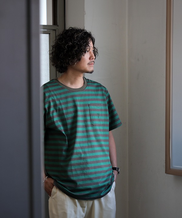 サウス２ ウエスト８/South2 West8　S/S Round Pocket Tee - C/S Jersey