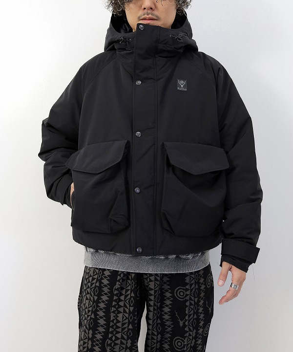 サウス２ ウエスト８/South2 West8   Snow Trek Down Jacket - C/N Grosgrain　