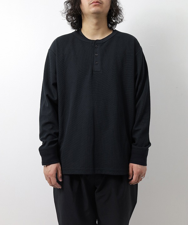 レスバイシェルテック/Less by SHELTECH    WARM 3B HENLEY（全２色）