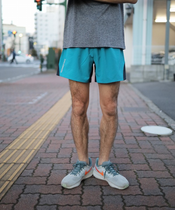 サロモン/salomon     CROSS 5 SHORTS NO LIN M