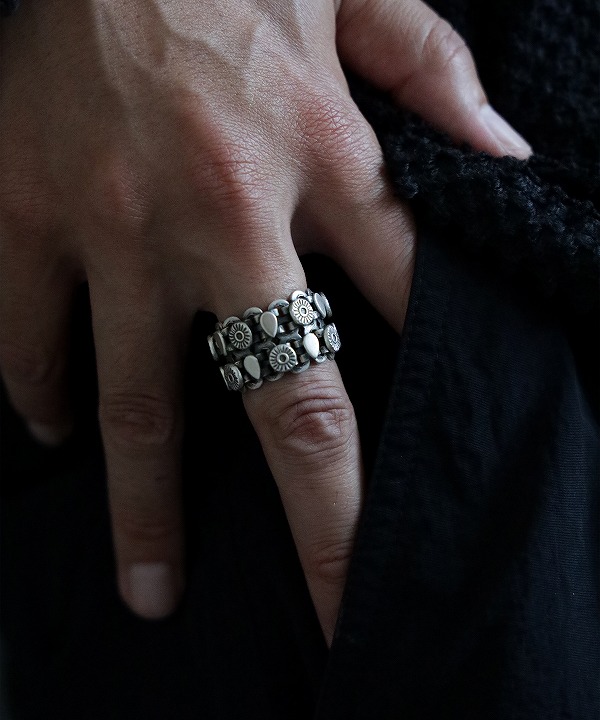 タルーシルバー/THARU SILVER    Double Ring （全2種）