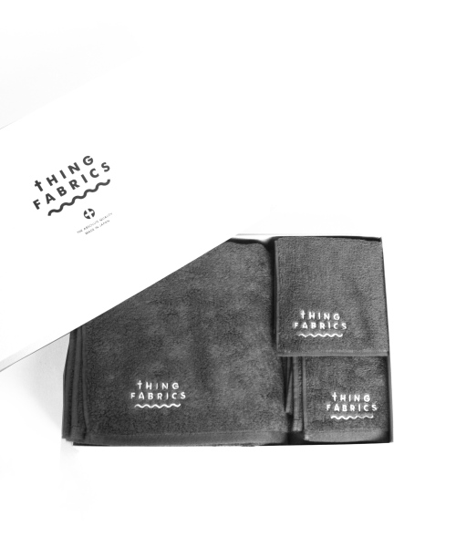 tHING FABRICS/シングファブリックス　TIP TOP 365 towel Gift box - Grey