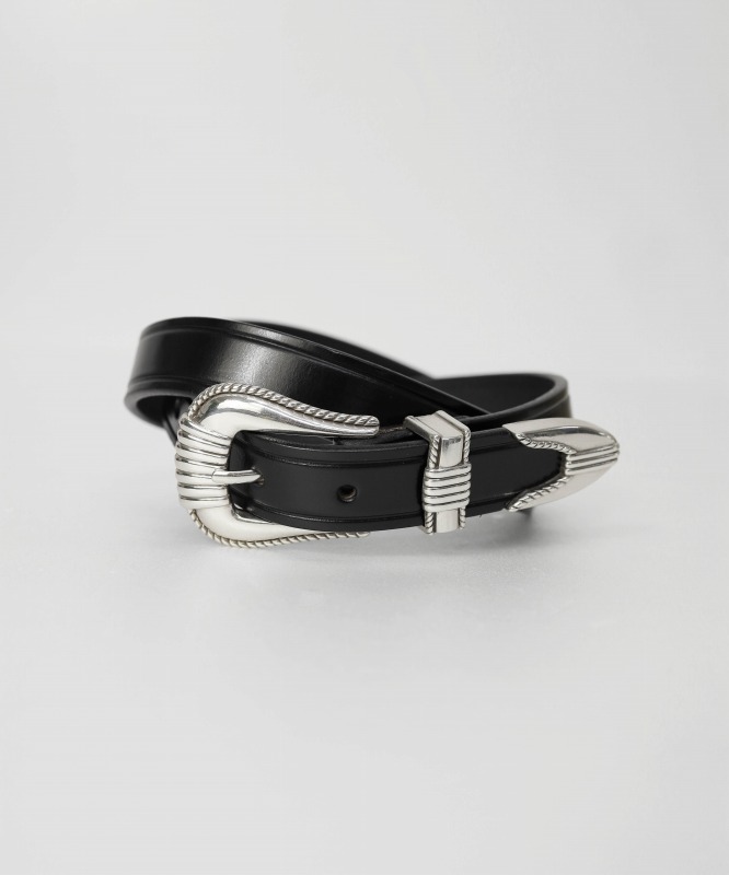 トリーレザー/TORY LEATHER　3-PIECE SILVER BUCKLE Belt