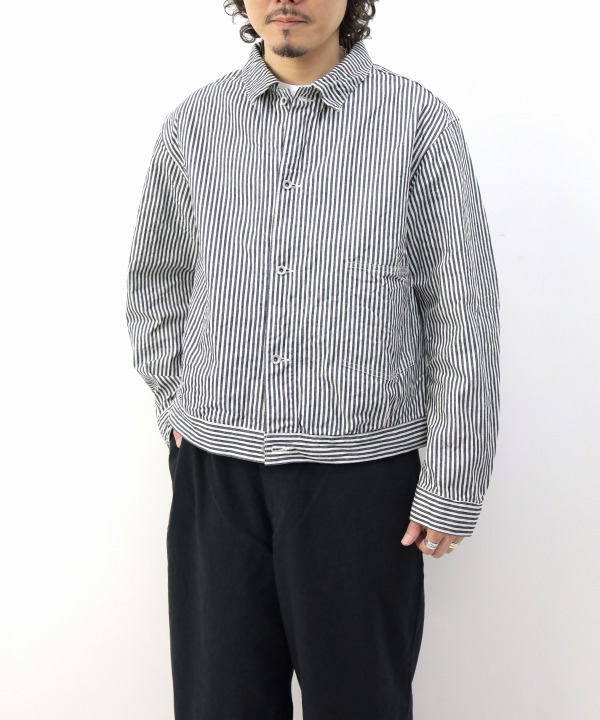 ア ボンタージ/A VONTADE　Coal Mine Denim Blouse - 10oz Indigo Denim