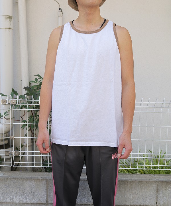 ワラワラスポーツ/WALLA WALLA SPORT    RINGER TANK TOP（全2色）