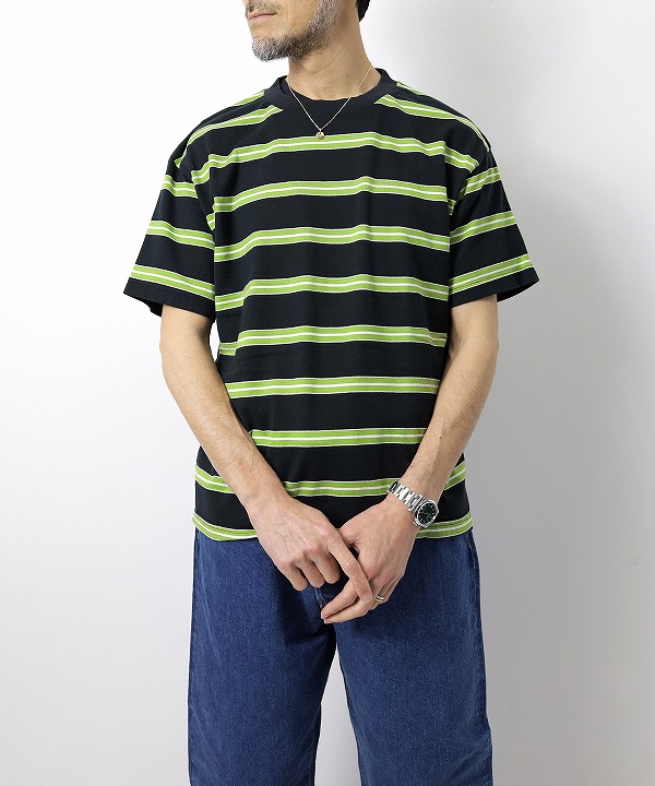 ワラワラスポーツ/WALLA WALLA SPORT   S/S STRIPE TEE（全3色）
