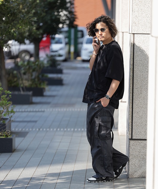 ワイルドシングス/WILD THINGS    DOUBLE DYED NYLON CARGO PANTS（全2色）