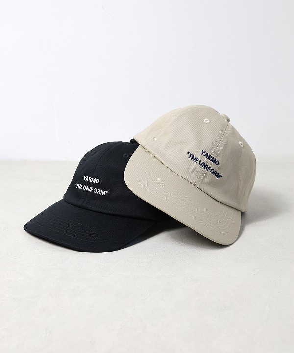 ヤーモザユニフォーム/YARMO ’’THE UNIFORM’’   LOGO CAP（全2色）