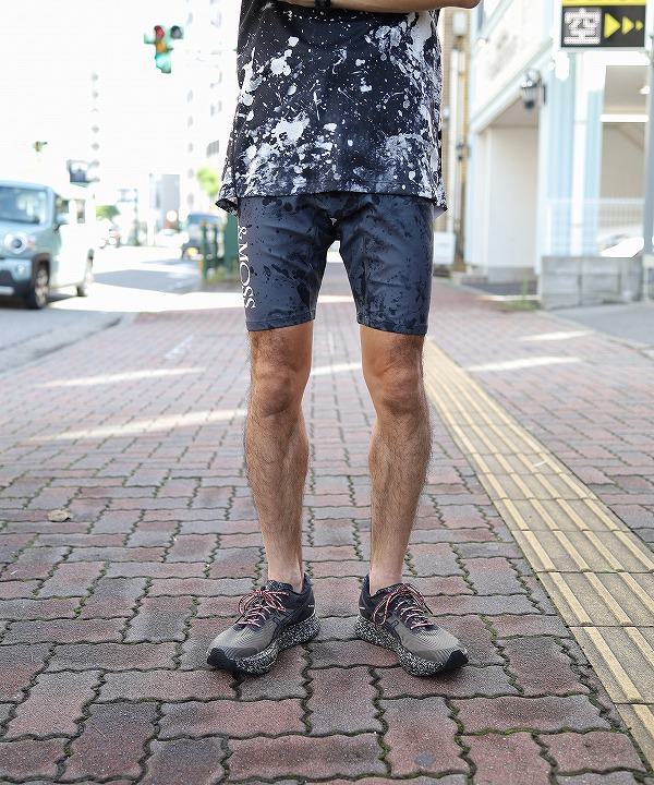 アンドモス/&MOSS   SMOOTH STRECH RIB SHORT LEGGINGS