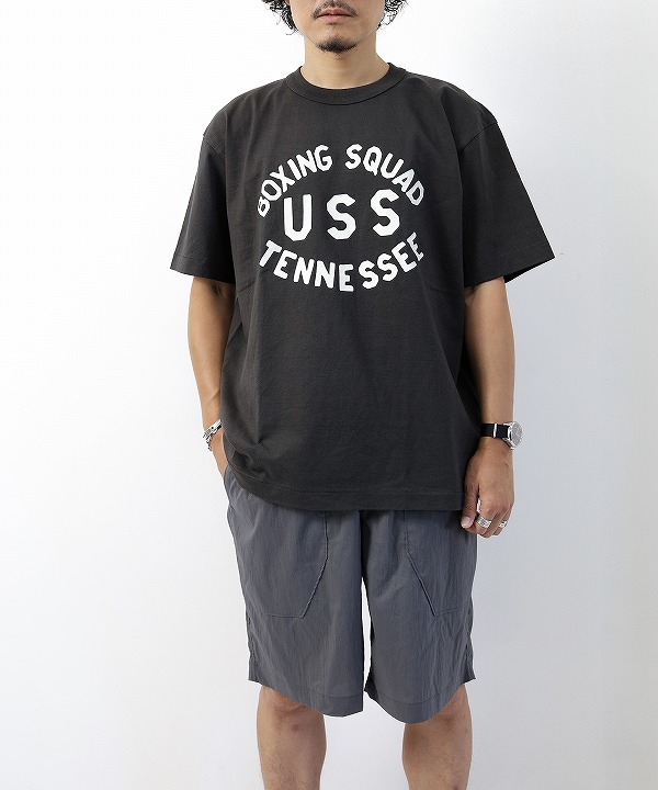 エージースポルディングアンンドブロス/A.G.SPALDING＆BROS      ARCHIVE GRAPHIC TEE "BOXING SQUAD USS TENNESSEE"（全2色）