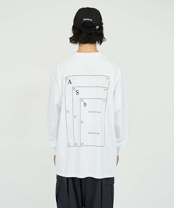 フレッシュサービス × アクチュアルソース/FreshService × ACTUAL SOURCE　 CORPORATE L/S TEE "A-SERIES"(全２色)