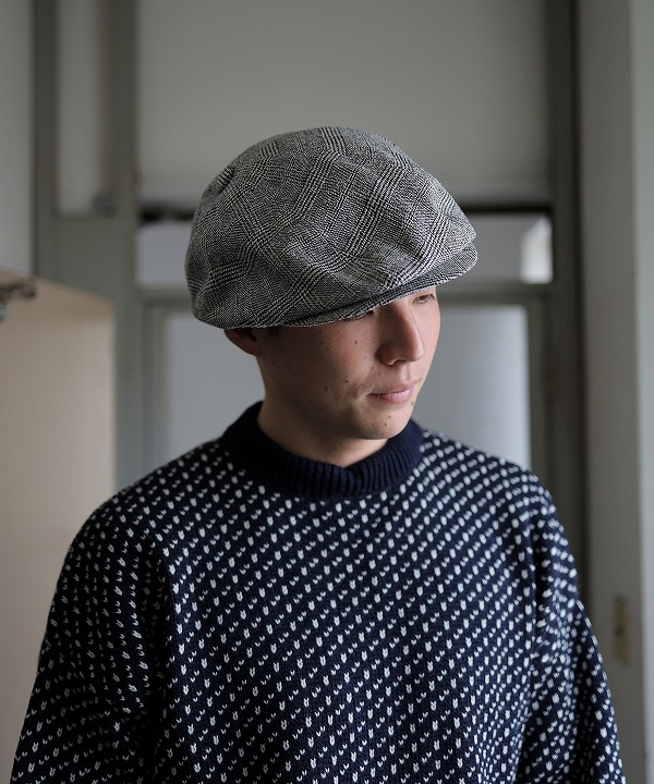 ブルーブックス/Blue Books Co.　GhettoBoy - Silk Nep Linen / GlenCheck