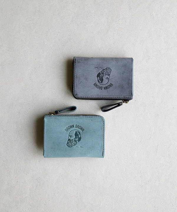 ブラウンブラウン/Brown Brown　L mini wallet -Special Leather- (全2色)