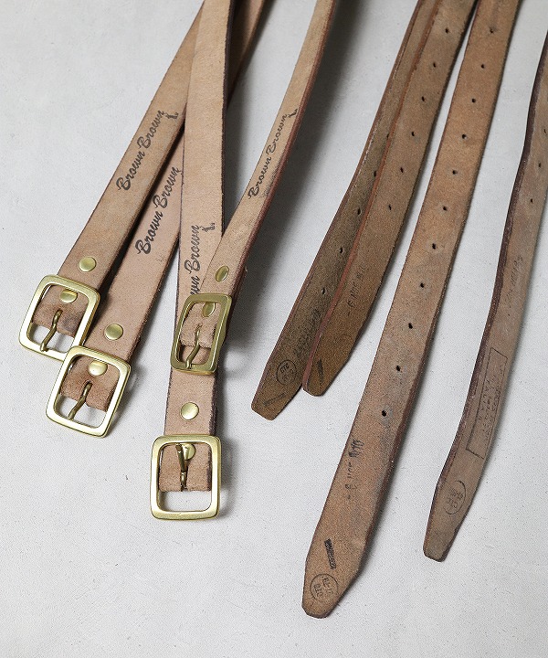 ブラウンブラウン/Brown Brown     リメイクベルト【MAPSのスペシャル】　