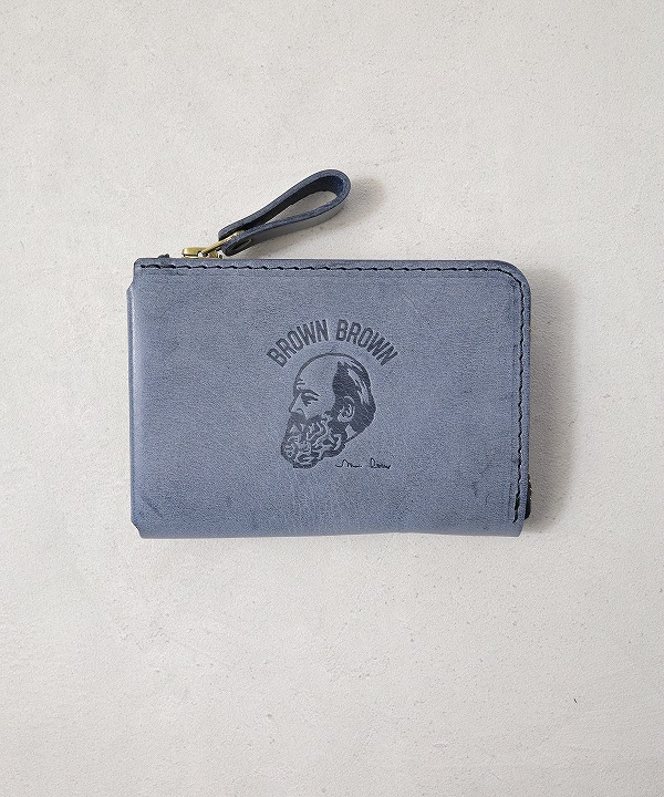 ブラウンブラウン/Brown Brown　エルミニウォレット - Special Leather - (全2色)【MAPSのスペシャル】