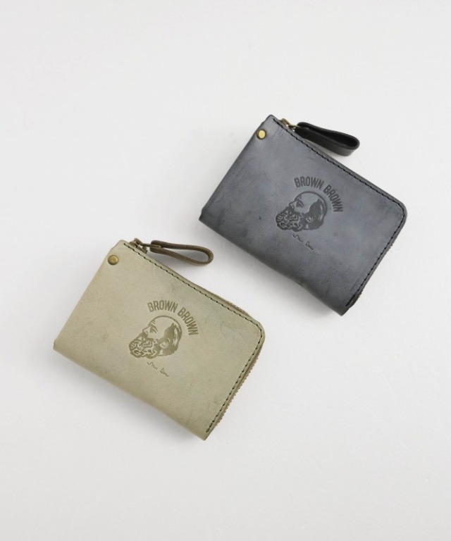 ブラウンブラウン/Brown Brown　Mr.Brownエルミニウォレット(全2色)