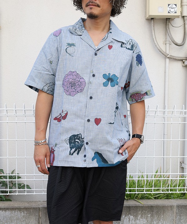 ボヘミアンズ/Bohemians     VIDA II POP / IND ST  OPEN SS SHIRTS