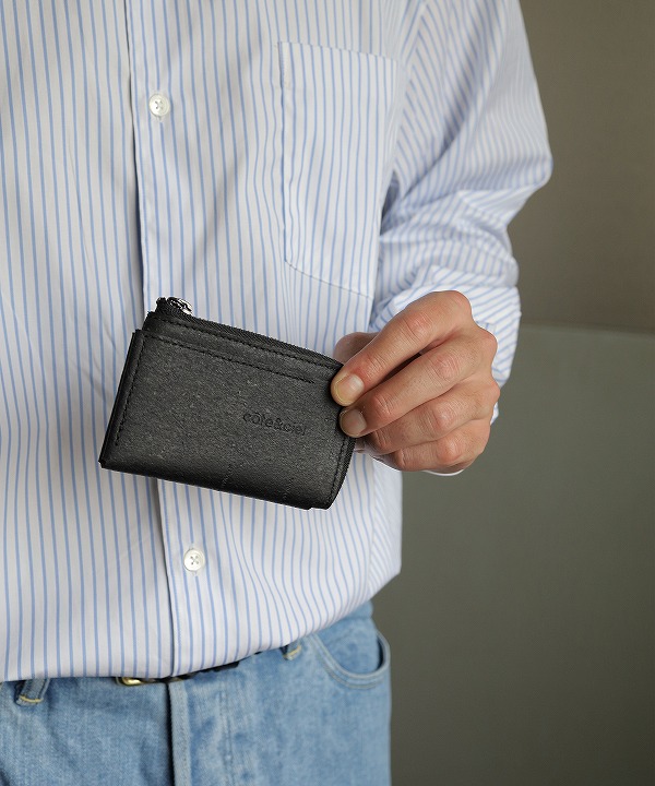 コートエシエル/cote&ciel    Zippered Wallet Recycled Leather