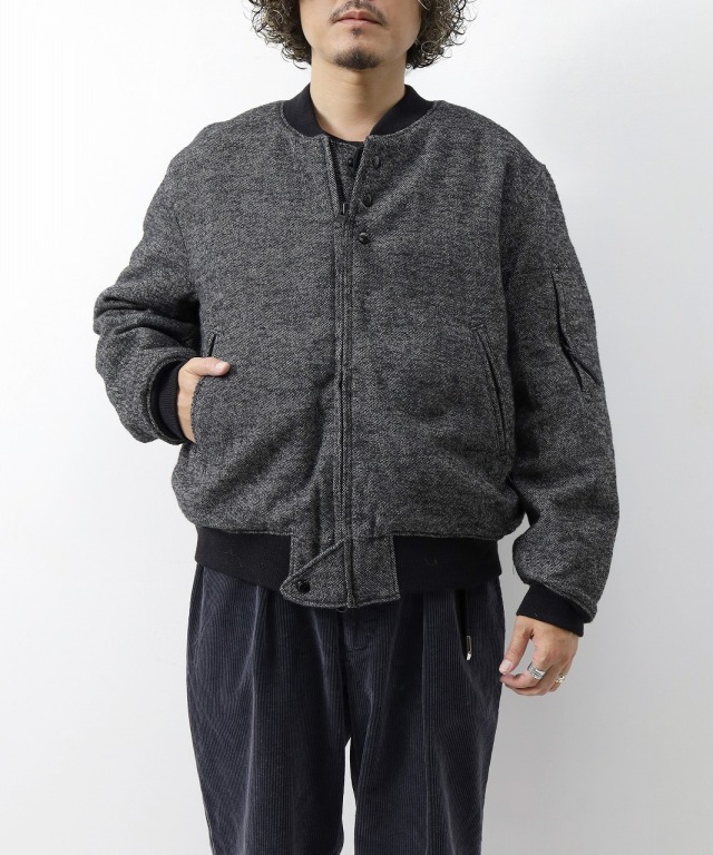 エンジニアド ガーメンツ/Engineered Garments　Aviator Jacket - WP Shaggy Twill