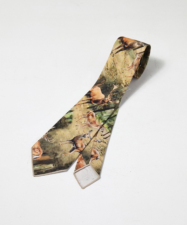 エンジニアド ガーメンツ/Engineered Garments   Neck Tie - Cotton Deer Print