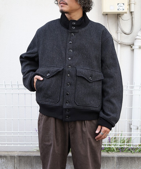 エンジニアド ガーメンツ/Engineered Garments　A-1 Jacket - Wool Poly Heavy Tweed