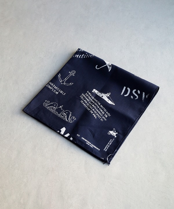 エンジニアド ガーメンツ/Engineered Garments   Printed Bandana -  NY