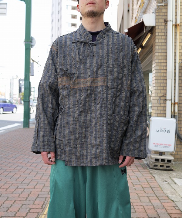 エンジニアド ガーメンツ/Engineered Garments　  Tibet Shirt - Small Seersucker Plaid　【価格はお問い合わせください】