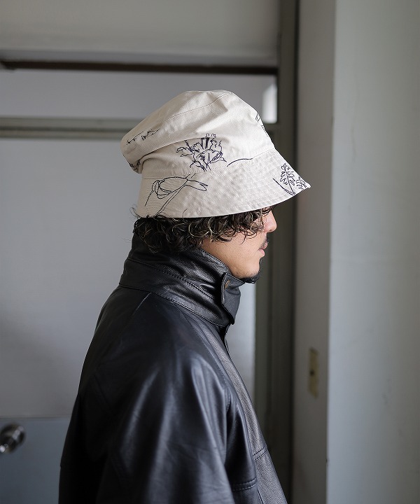 エンジニアド ガーメンツ/Engineered Garments　　Bucket Hat - Animal Print 6.5oz Flat Twil（全２色）