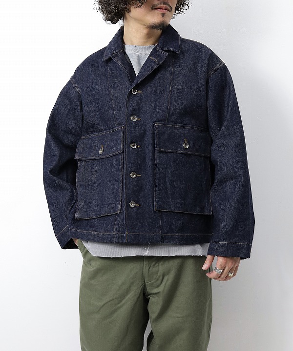エンジニアド ガーメンツ ワーカデイ/Engineered Garments Workaday  　Sea Bees Jacket - 12oz Cone Denim