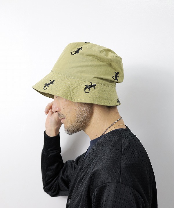 エンジニアド ガーメンツ/Engineered Garments　　Bucket Hat - Gecko Embroidery