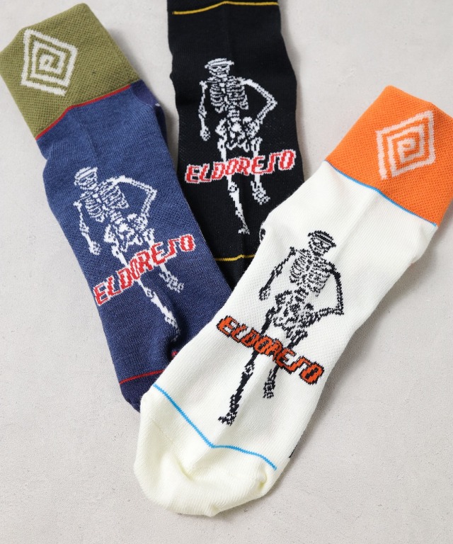 エルドレッソ/ELDORESO　Skull Socks（全3色）