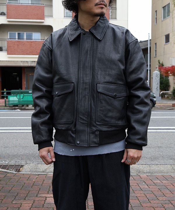 エクスパンションニューヨーク/EXPANSION NY    SKYBORN A-2 LEATHER JACKET