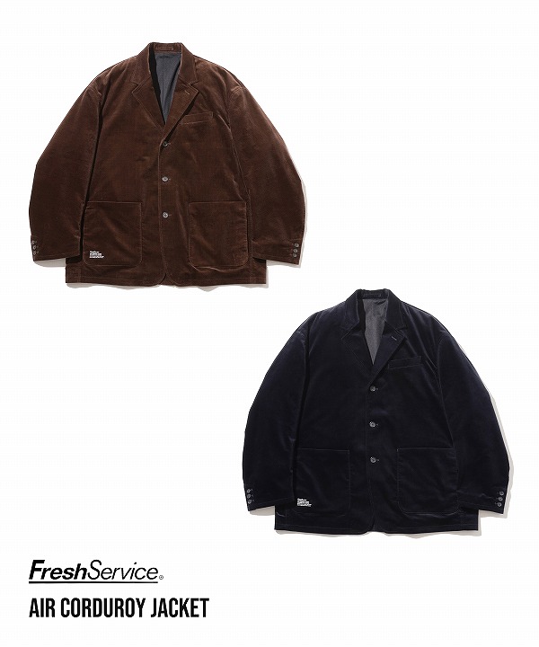 フレッシュサービス/FreshService　AIR CORDUROY JACKET（全2色）