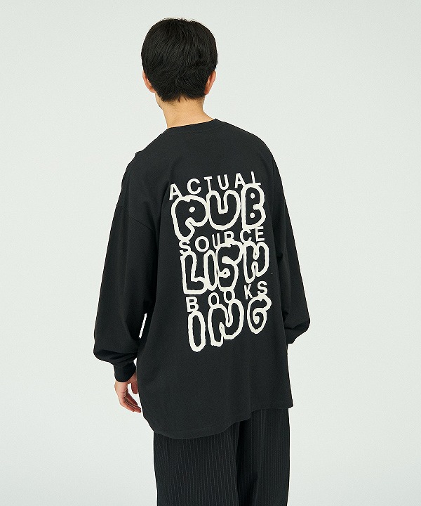 フレッシュサービス × アクチュアルソース/FreshService × ACTUAL SOURCE　 CORPORATE L/S TEE "PUBLISHING"（全2色）
