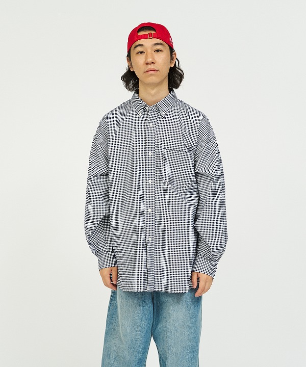 フレッシュサービス/FreshService   DRY OXFORD CORPORATE L/S B.D SHIRT（全4色）