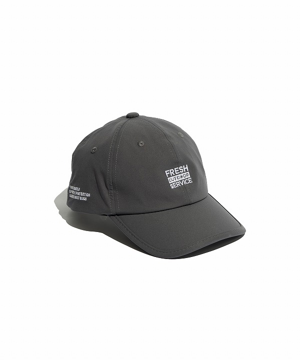 フレッシュサービス/FreshService　"FRESH OUTDOOR SERVICE" INSECT SHIELD SIX PANEL CAP（全2色）
