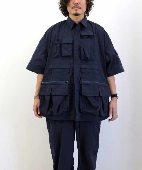 フレッシュサービス/FreshService   DRY TYPEWRITER TACTICAL POCKET S/S SHIRT（全２色）