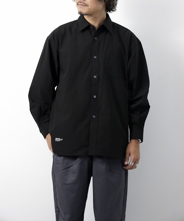 フレッシュサービス/FreshService　"FRESH DRINK SERVICE" SERVICE WORK REGULAR COLLAR SHIRT（全3色）
