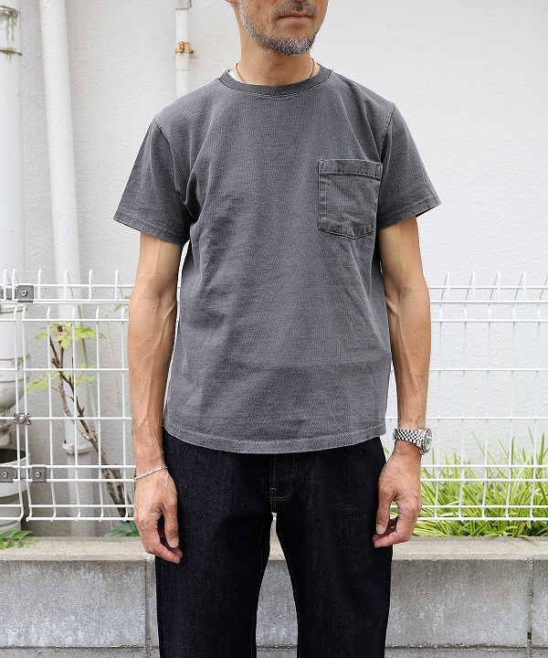 グッドウェア/Goodwear　SS POCKET TEE - PIGMENT DYE (全4色)