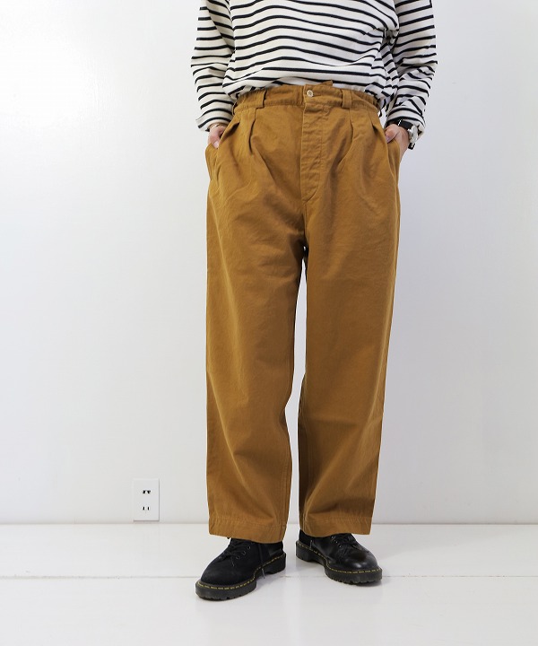 ハツキ/HATSKI　2 Tuck Easy Chino Trouser