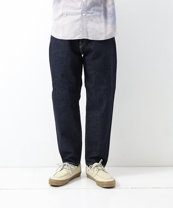 ハツキ/HATSKI　Loose Tarpered Denim - One wash / 10th anniversary model
