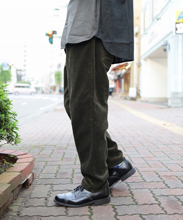 ハツキ/HATSKI　Loose Tapered Corduroy（全２色）【MAPSの定番】