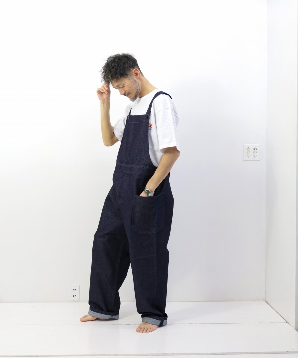 ハツキ/HATSKI 　Washi Denim Overall